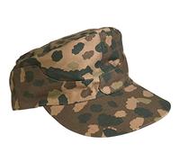Mil-Tec Gorra WH M44 Pea Camo (Repro) Newsie, Negro, Talla única Unisex Adulto