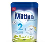 MILTINA PROBALANCE 2 - Leche de Continuación con 5 HMO, DHA y Yodo para el desarrollo del bebé - A partir de 6 Meses - 800g