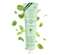 MILTODENT Pasta dental de hidroxiapatita premium, 15% microhidroxiapatita, sin flúor, mejor sabor, sin espuma, mineralizante natural, alternativa segura a la nano-hidroxiapatita, sin SLS y natural, 4