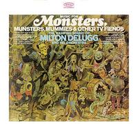 Milton Delugg & His Orch - Music for Monsters, Munsters, Mummies & Other TV Fiends (Limited Ghoulish Green 45 R.P.M. Edition)