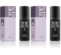 Milton-Llloyd Top Gun 2 - Fragrance for Men - 50ml Eau De Toilette (Paquete de 2)