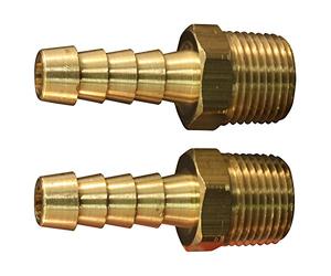 Milton S-603 3/8" MNPT 3/8" ID Hose End Fitting - Pack of 2