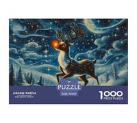 Milu Ciervos1000 Piece Puzzle for Adults, Every Piece Is Unique, Softclick Technology Means Pieces Fit Together Perfectly 70x50cm/1000pcs