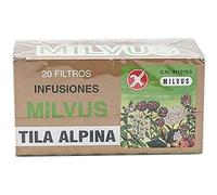 Milvus Tila Alpina 20 Filtros Con Petalos De Azahar Envase De 20 Filtros 20