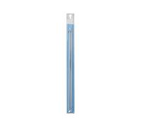 Milward 2222507 Agujas de Tejer de un Solo Punto, 35 cm, Aluminio, Plateado, 5,0 mm
