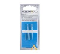 Milward Agujas de Coser a Mano para Tapiz, n.º 24