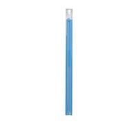 MILWARD - Agujas de tejer de punta única, 40 cm, color gris plateado, 2 mm