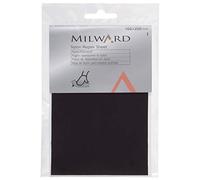 MILWARD Hoja de reparación autoadhesiva, color negro, 100 x 200 mm