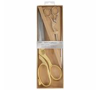 Milward Scissors Gift Set Premium-Juego Costura y Tijeras de Bordado de cigüeña, Dorado, 25.5cm and 11.5cm, 2