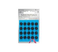 Milward Mercancía Corta Dura, latón, Negro, 9 mm