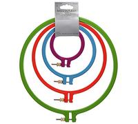 MILWARDS Juego de Aros de Bordado, Colores Variados, 7cm/12cm/17cm/22cm, 4