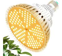 MILYN 100W Bombilla LED para Cultivo Espectro Completo Lámpara LED Plantas Crecimiento Interior E27 Luces Led Cultivo 150 LED Grow Light para Interior Plantas Hidroponia Crecimiento y Floracion