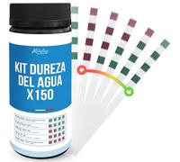 MILYTEC 150 Tiras de prueba TH Agua Potable - Kit de análisis de dureza del agua calcárea, probador TH suavizante, acuario, piscina - medición fácil con lenguas precisas - °f (FR), °dH (DE), ppm