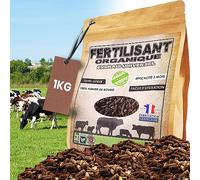 Milytec fertilizante orgánico natural de plantas verdes, NPK, fertilizante universal 1000g, Made in France. 100% orgánico y natural. Para uso en interiores y jardines. Ideal para todas las plantas.