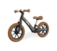 Mima Bicicleta Sin Pedales Niño 2 a 6 Años | Ligera y Ajustable | Aprendizaje de Equilibrio | Bici Infantil Antipinchazos | Regalo Ideal Bebé y Niños (Negra)
