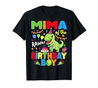 Mima Of The Birthday Boy Dinosaurio T-Rex RAWR Camiseta