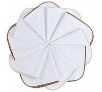 mimaDu Juego de paños para bebé, paños de algodón Öko-Tex, 10 Unidades, 25 x 25 cm (Tonos Nude)