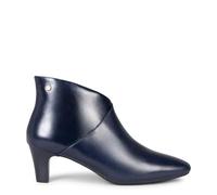 miMaO Botines de elegantes de tacón bajo en piel MARINO, EU 39