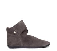 miMaO CHESS - Botines de piel con caña fruncida GRIS, EU 38