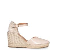 miMaO Cuñas altas de charol Beige EU 37