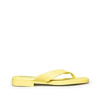 miMaO FLIP FLOP Sandalias de dedo planas AMARILLAS, EU 40