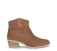 miMaO Houston - Botines Cowboy de Verano con tacón Taupe, EU 38
