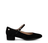 miMaO Merceditas con tacón bajo Negro, EU 36