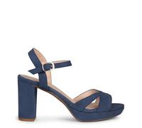 miMaO PARIS - Sandalias de fiesta con tacón alto y plataforma MARINO