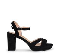 miMaO PARIS - Sandalias de fiesta con tacón alto y plataforma NEGRO