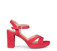miMaO PARIS - Sandalias de fiesta con tacón alto y plataforma ROJO