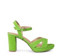 miMaO PARIS - Sandalias de fiesta con tacón alto y plataforma VERDE
