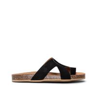 miMaO Sandalia BIO en piel NEGRO, EU 41