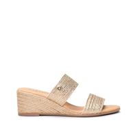 miMaO Sandalias con cuña de esparto PLATINO, EU 39