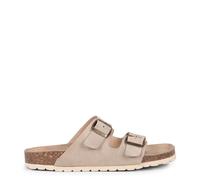 miMaO Sandalias con doble hebilla tipo chancla TIERRA, EU 37