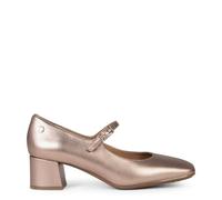 miMaO Zapatos con Pulsera y Puntera Cuadrada Oro Viejo, EU 37