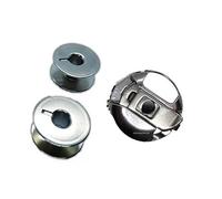 mimaquina.es Canillero Sistema Cerrado + 2 canillas metalicas para máquinas de Coser Alfa 1680, 3940, 3242, etc - Repuesto Original