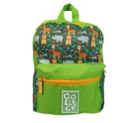 Mimbek Mochila Infantil 7 Litros | 2 Compartimentos - Fabricado en Poliéster - Diseño Safari - Medidas 30 x 22 x 15 cm