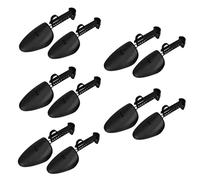 Mimdixy 5 Pares de Ensanchadores de Plástico para Árboles de Zapatos, Práctico Longitud Ajustable Hombres Árbol de Zapatos Soporte para Botas Soporte para de 23 a 31 cm