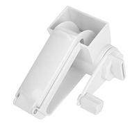 Mimdixy Cheese Ravater, Fundadores de vegetales de queso Mano de manivela, molinillo de rallador de restaurantes con mango para chocolate duro (White)