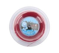 Mimdixy Cordaje Raqueta De Tenis Bobina 200m Poliéster Cordaje Rojo 1,3mm | Carrete de cuerda de tenis de poliéster de 200 m/656 pies, 1,3 mm/16 G para competición de entrenamiento jugadores ofensivos