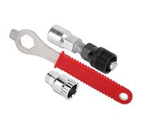 Mimdixy Herramienta de extracción de cassette de bicicleta, kit de herramientas de reparación de bicicletas, extractor de bielas de bicicleta