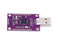 Mimdixy Módulo adaptadores Serie, CJMCU FT232H Módulo multifunción de Alta Velocidad USB a JTAG UART FIFO SPI I2C Módulo de Puerto Serie de comunicación para dongle USB, Registrador de