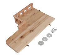 Mimdixy Plataforma de Madera para Juegos de hámster, Juguete para Escalar hámster, Escalada Vida Natural, Estante enriquecimiento, Accesorios Jaula, Juego Actividades Animales pequeños con