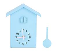Mimdixy Reloj de Cuco, Estilo único, Hermoso Reloj de Pared, Alarma a Tiempo, péndulo, decoración hogar, Sala Estar controlada inteligentemente con pájaro para Oficina, Dormitorio, Cocina