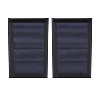 MIMEITOPA 2 unidades de 2 V 210 mA mini panel solar de polisilicio 80 x 50 mm para proyectos de bricolaje