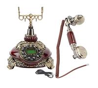 MIMEITOPA Auricular para teléfono, diseño ergonómico para llamadas claras, soporte de aleación de zinc, botones resistentes al desgaste, resina, agradable al tacto para oficina y uso doméstico