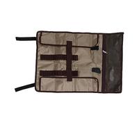 MIMEITOPA Bolsa para estacas para Tienda de campaña, para Organizador Multifuncional con Color Caqui, diseño Simple de Mano, Material Oxford Duradero, solución de Almacenamiento