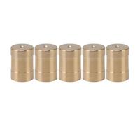 MIMEITOPA para aspersores de césped, boquillas de pulverización de fuente de cobre, diseño de niebla de cabeza plana, cobertura de gran angular eficiente, fácil instalación de (G1/2 pulgadas)