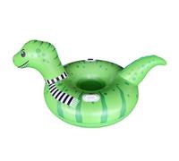 MIMEITOPA Trineo con Tubo de Nieve, para diversión Invernal, construcción de PVC de Doble Capa, diseño Circular aerodinámico, Asas Resistentes, Familiares y (Dinosaurio)