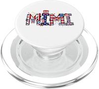 Mimi 4 de julio American Grandma Pride Fireworks USA Flag PopSockets PopGrip para MagSafe